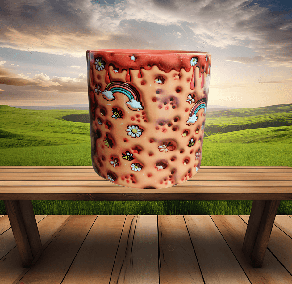 Winnie The Pooh Tiger Baskı Porselen Fincan