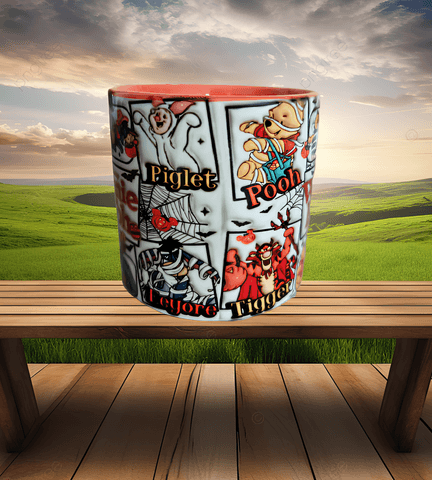 Winnie The Pooh Sonic Halloween Fincan