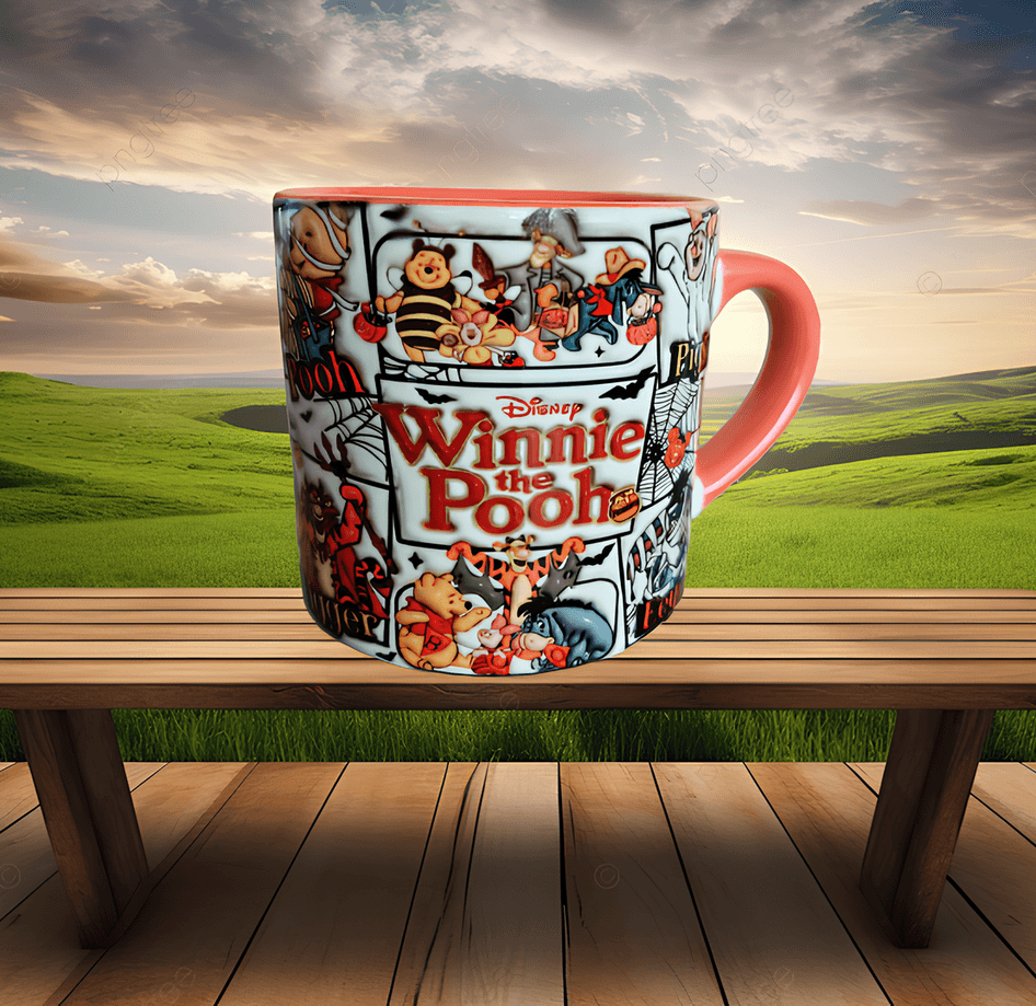 Winnie The Pooh Sonic Halloween Fincan