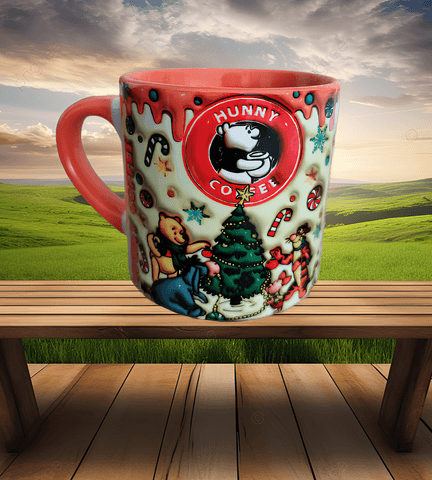 Winnie The Pooh Baskı Porselen Fincan