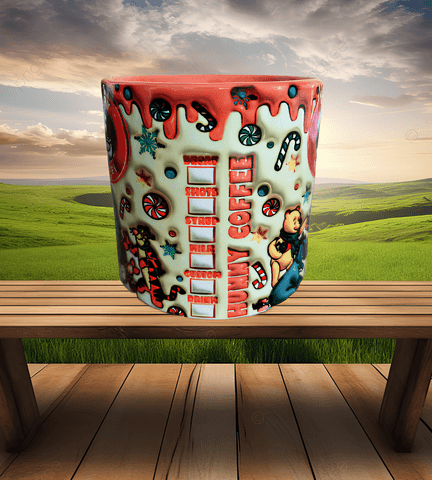 Winnie The Pooh Baskı Porselen Fincan