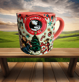 Winnie The Pooh Baskı Porselen Fincan