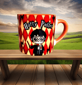 Harry Potter Baskı Porselen Fincan