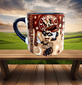 Minnie Baskı Porselen Fincan