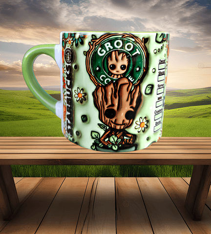 Groot Baskı Porselen Fincan