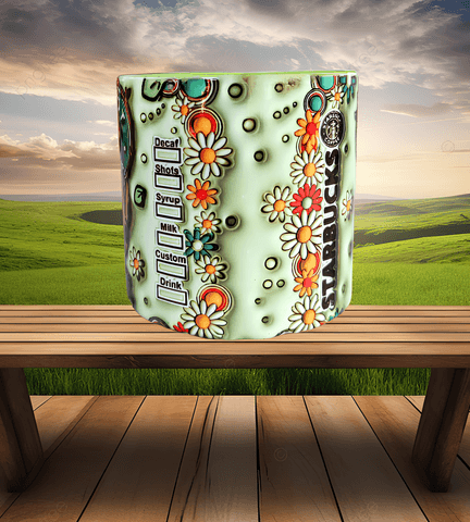 Groot Baskı Porselen Fincan