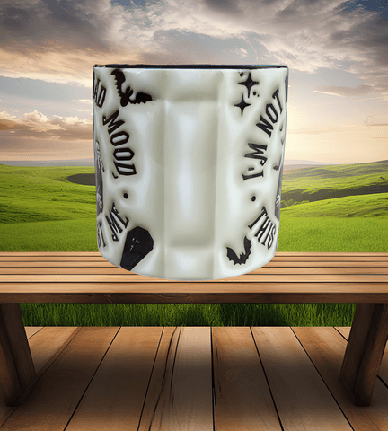 Wednesday Baskı Porselen Fincan