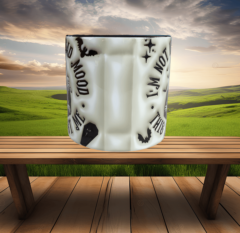 Wednesday Baskı Porselen Fincan