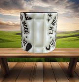 Wednesday Baskı Porselen Fincan