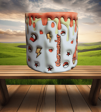 Pokemon Baskı Porselen Fincan