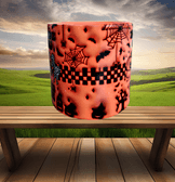 Halloween Baskı Porselen Fincan