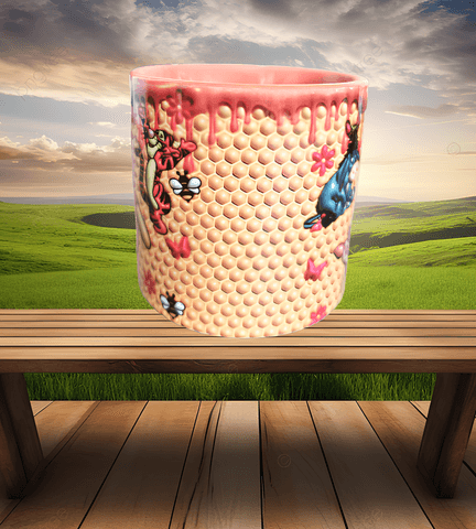 Winnie The Pooh Baskı Porselen Fincan