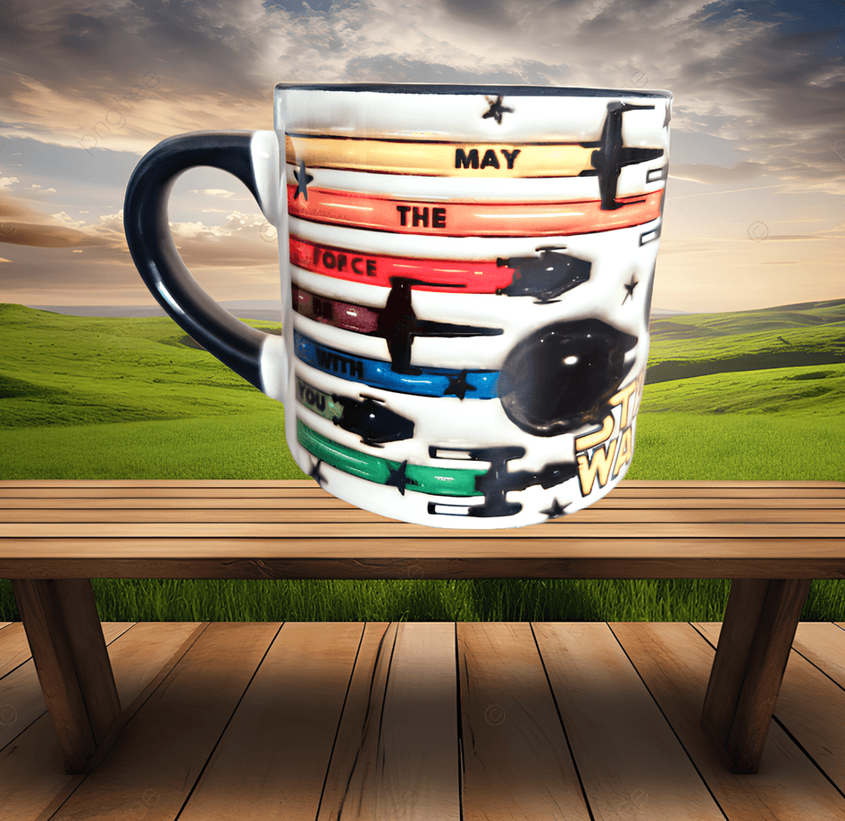 Star wars Baskı Porselen Fincan