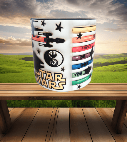 Star wars Baskı Porselen Fincan