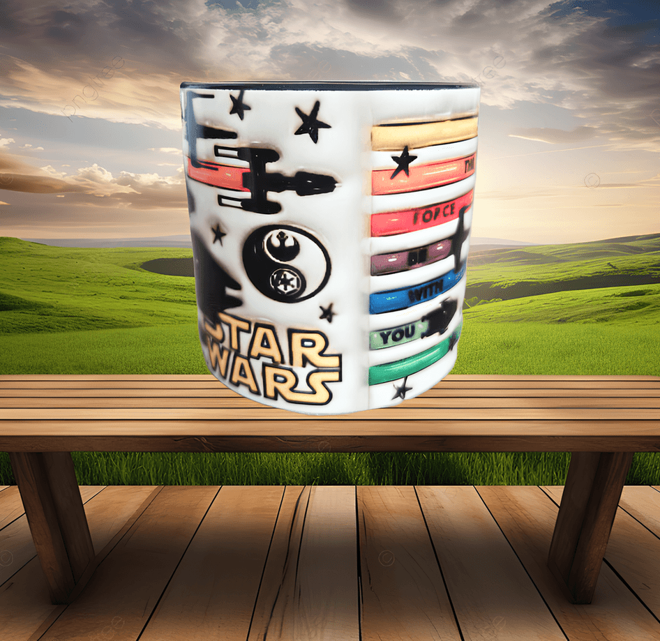 Star wars Baskı Porselen Fincan