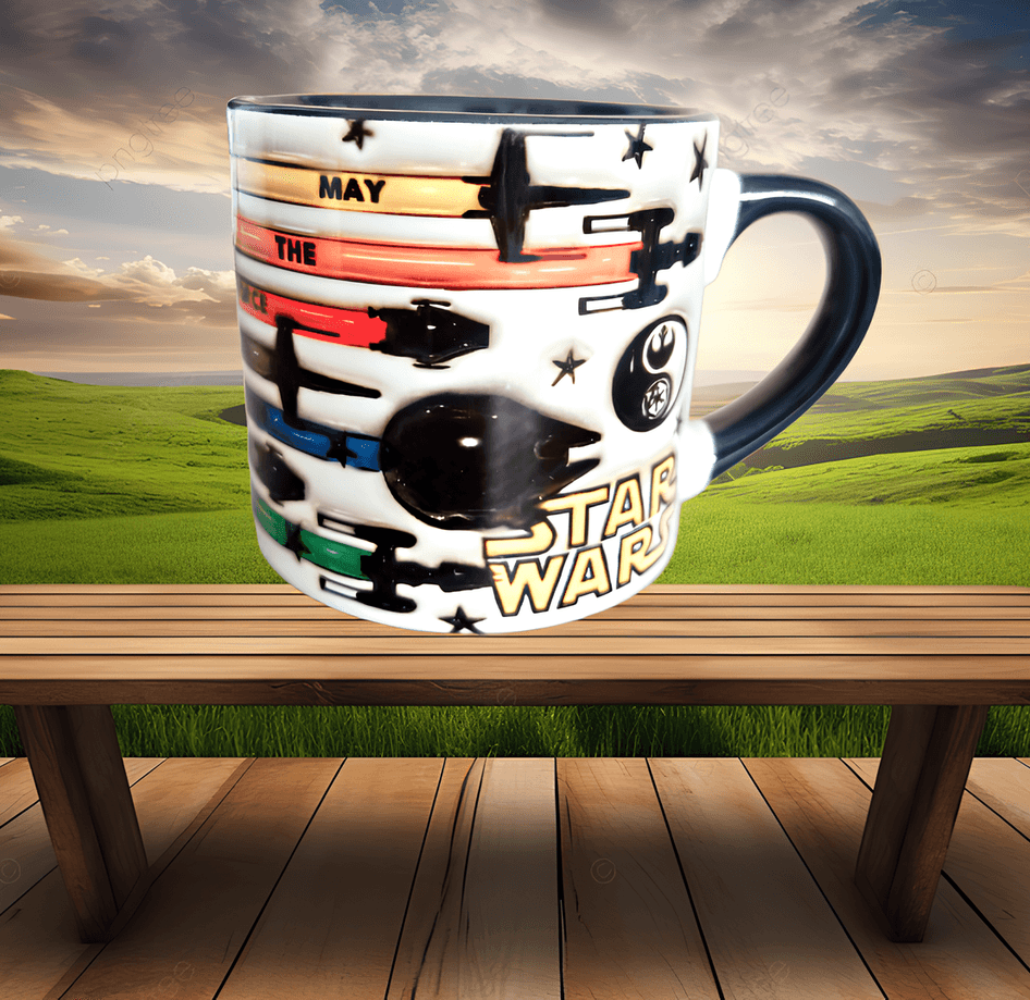 Star wars Baskı Porselen Fincan