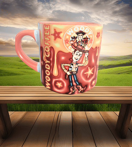 Oyuncak Hikayesi Baskı Porselen Fincan