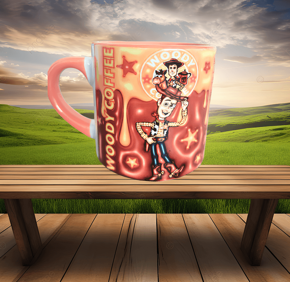 Oyuncak Hikayesi Baskı Porselen Fincan