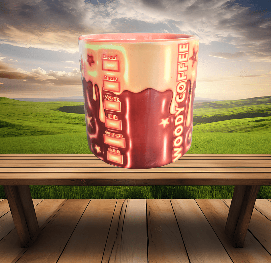 Oyuncak Hikayesi Baskı Porselen Fincan