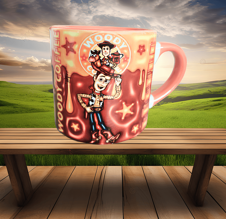 Oyuncak Hikayesi Baskı Porselen Fincan