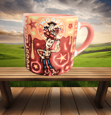 Oyuncak Hikayesi Baskı Porselen Fincan