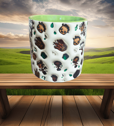 Groot Baskı Porselen Fincan