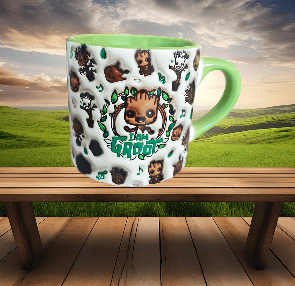 Groot Baskı Porselen Fincan