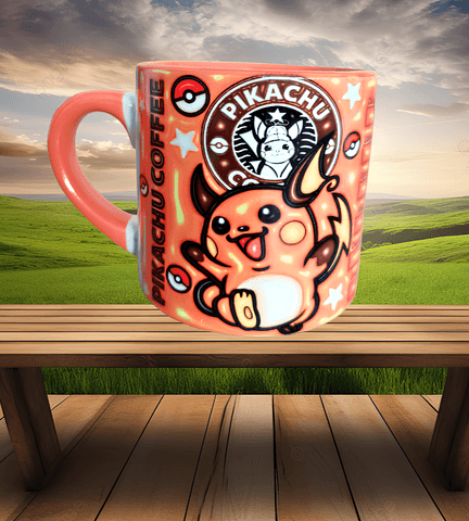 Pokemon Baskı Porselen Fincan