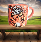 Pokemon Baskı Porselen Fincan