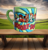 Scooby Doo Baskı Porselen Fincan
