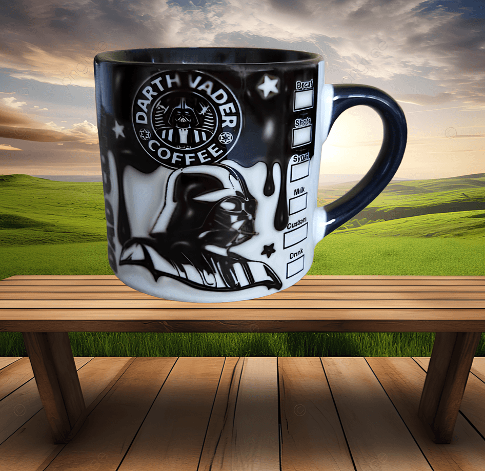 Star wars Baskı Porselen Fincan