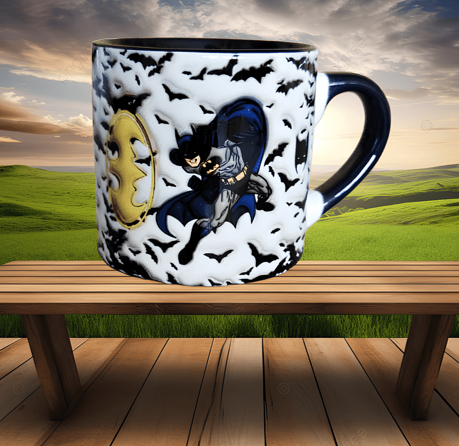 Batman Baskı Porselen Fincan