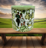 Prenses Baskı Porselen Fincan