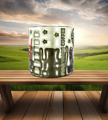 Star wars Baskı Porselen Fincan