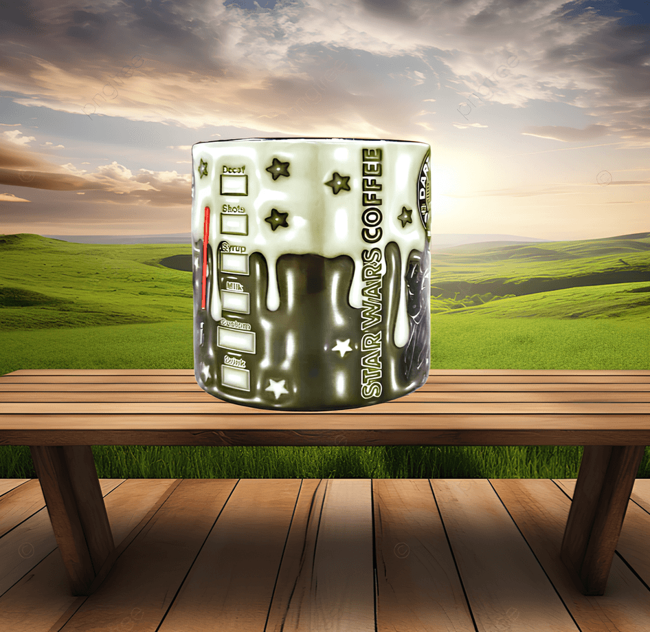 Star wars Baskı Porselen Fincan