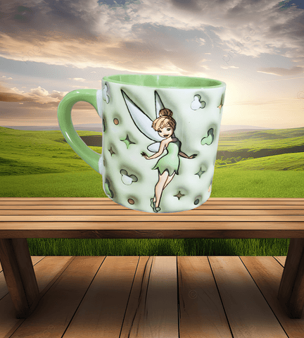 Prenses Baskı Porselen Fincan