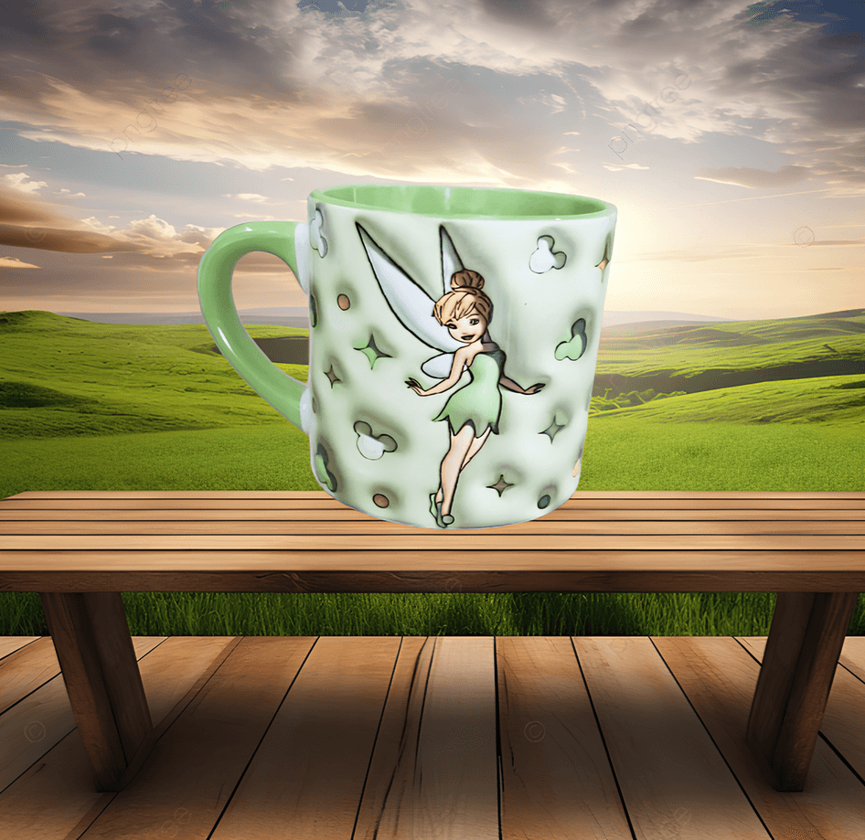 Prenses Baskı Porselen Fincan