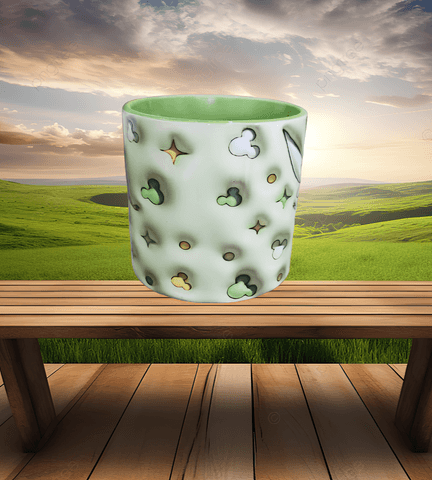 Prenses Baskı Porselen Fincan