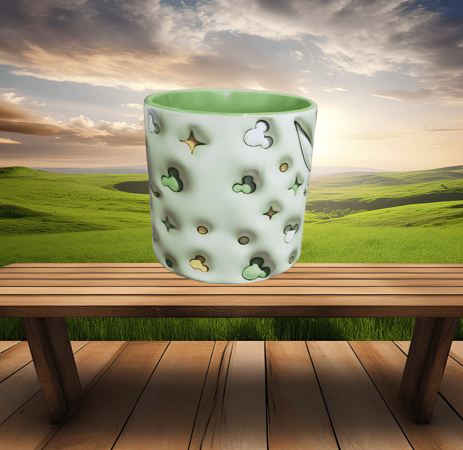 Prenses Baskı Porselen Fincan