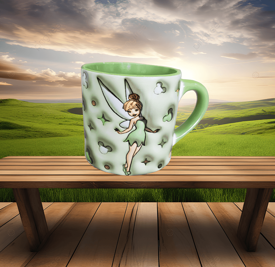 Prenses Baskı Porselen Fincan