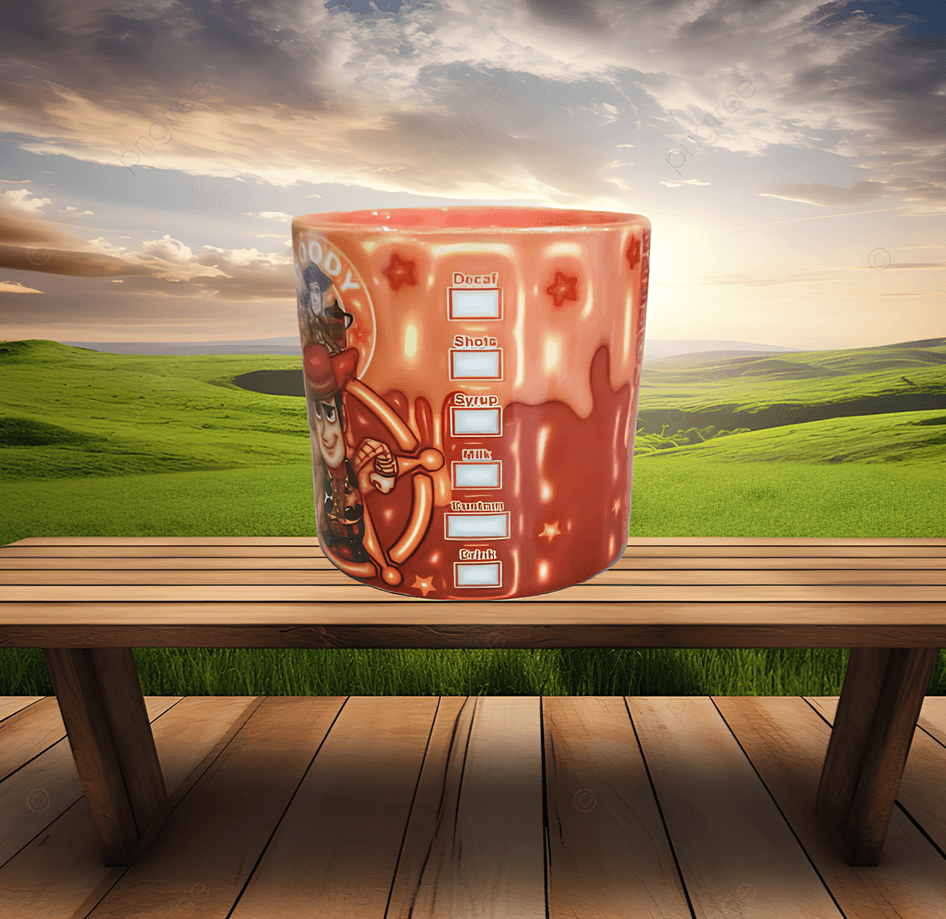 Oyuncak hikayesi Baskı Porselen Fincan