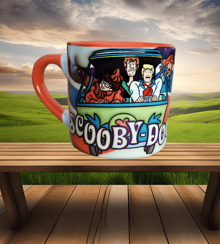 Scooby Doo Baskı Porselen Fincan