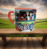 Scooby Doo Baskı Porselen Fincan