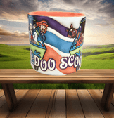 Scooby Doo Baskı Porselen Fincan