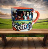 Scooby Doo Baskı Porselen Fincan