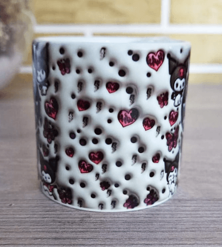 Kuromi Baskı Porselen Fincan