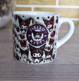 Kuromi Baskı Porselen Fincan