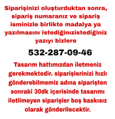 Kişiye özel baskı metal hediyelik kaiteli duvar saati