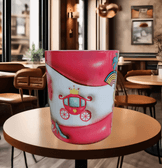 Barbi Baskı içi ve Kulpu Renkli Kupa