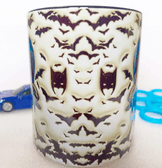 Batman Baskı içi ve Kulpu Renkli Kupa